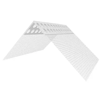 PVC Eckwinkel mit Gewebe 2,5 lfm