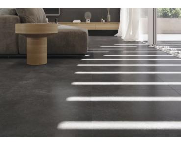 Preview: Bodenfliese Feinsteinzeug Rubi 59,8x59,8 cm dunkelgrau matt - m²
