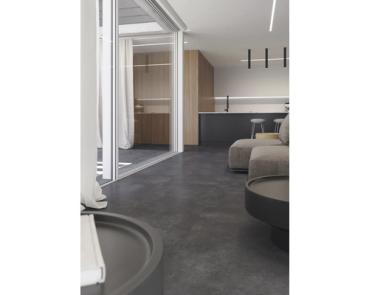 Preview: Bodenfliese Feinsteinzeug Rubi 59,8x59,8 cm dunkelgrau matt - m²