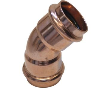 Bogen Kupfer Viega Profipress 45° 15mm II