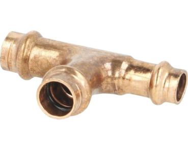 T-Stück Kupfer Viega Profipress 22x22x18mm