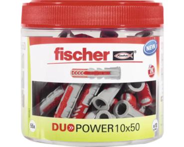 Preview: Fischer Allzweckdübel DuoPower Ø 10 x 50 mm, 55 Stk.