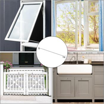 Preview: Sturmhaken 40cm Windhaken Edelstahl Kabinenhaken Solider Lang