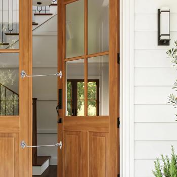 Preview: Sturmhaken 20cm Windhaken Edelstahl Kabinenhaken Solider Lang