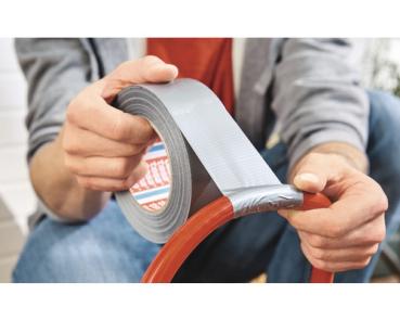 Preview: Gewebeband Folienband Tesa extra Power Universal weiss 50 mm x 50 m