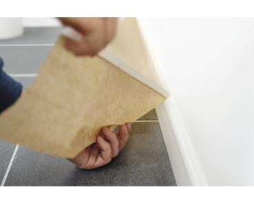 Preview: Tesa Easy Cover Abdeckfolie Economy S Papier Nachfüllpack braun beige 18 cm x 25 m