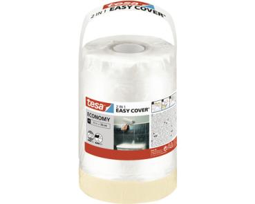 Tesa Easy Cover Abdeckfolie Economy M Nachfüllpack beige 55 cm x 33 m