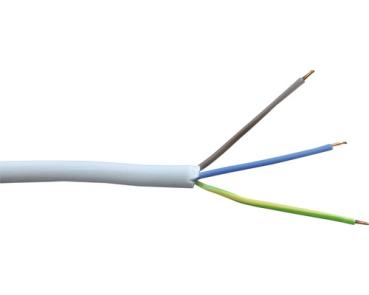 Mantelleitung Kabel NYM-J 3x1,5 mm², 100 m grau