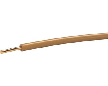 Preview: Installationsdraht H07 V-U 2,5 mm² 100 m braun - Aderleitung