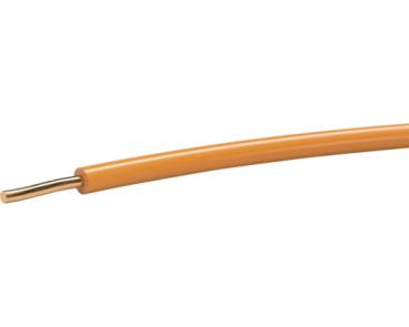 Preview: Installationsdraht H07 V-U 1,5 mm² 100 m orange - Aderleitung