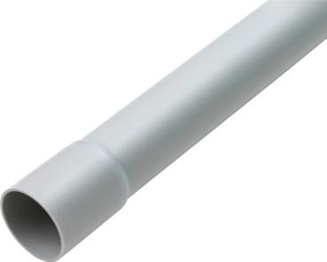 Installationsrohr EBULL M32 starr lichtgrau Druckfestigkeit 320N/5cm, 3m