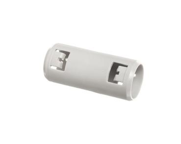 Flexmuffe Steckmuffe EBULL M25 x 50 mm, grau, Wellrohr