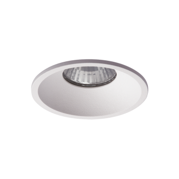 Einbauleuchte Spot STR OSCURO 230V rund/starr/blendfrei/weiss dm89/ET95/Loch: 80mm/für 1xGU10 230V 50W