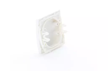 Preview: Deckel Wippe S.1 polarweiß glänzend für Wechselschalter Berker