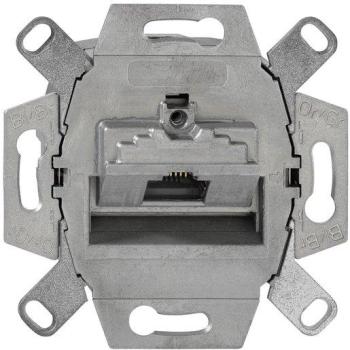Datendose Kat6 ohne Zentralstück und Abdeckplatte 1 x 8-polig RJ45
