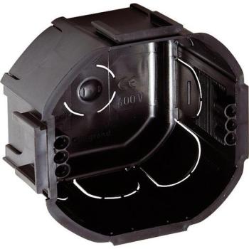 Mauerdose Legrand GaleaLife GMD70F 74x74x47mm schwarz (200stk Karton)