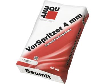 VorSpritzer 4 mm Baumit 40 kg per Sack (35Sack Palette)