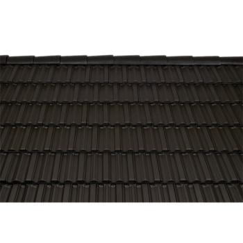 Preview: Wienerberger Falzfirst B 17 cm ENGOBE nero per Stk. (96Stk Palette)