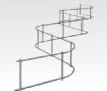 Distanzstreifen Schlange DS 120 (2m)