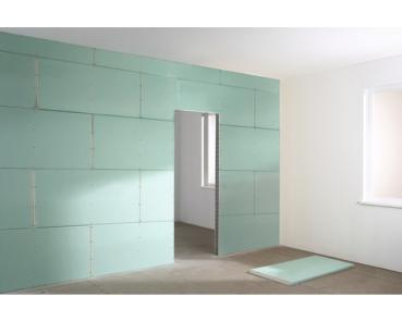 Preview: Knauf Gipskartonplatte Miniboard imprägniert GKBI 1200 mm x 600 mm x 12,5 mm