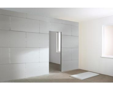 Preview: Knauf Gipskartonplatte Miniboard Standardplatte GKB 1200 mm x 600 mm x 12,5 mm
