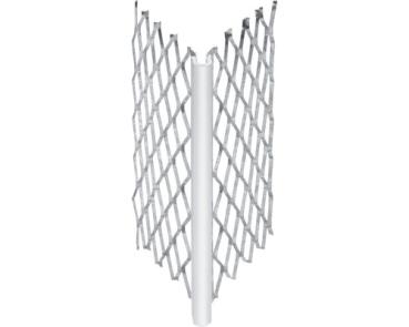 Eckputzprofil Außenputzprofil/Putzkante 53x53x2500mm per Stk.