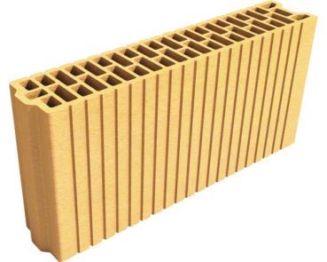 Thermoziegel NF 10x50x23,8 cm per Stk. (96Stk Palette)