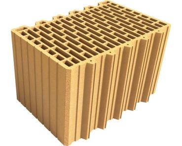 Thermoziegel NF 38x25x23,8 cm per Stk. (60Stk Palette)