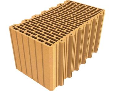 Thermoziegel 45x25x23,8 cm per Stk. (50Stk Palette)