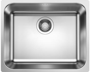 Spüle Blanco Supra 500-IF R12 540x500 mm Edelstahl Bürstfinish