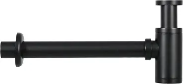 Preview: Waschbecken WC SET 40x22x11,5 cm Keramik mit Wasserhahn Schwarz