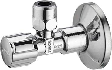 Eckregulierventil Eckventil Ventil COMFORT 1/2" chrom 54mm