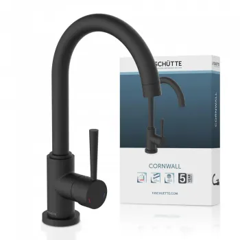 Schütte 79166 Küchenarmatur Cornwall 360 Grad schwenkbarer Wasserhahn Küche