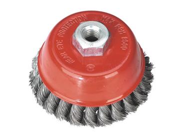 Drahtbürste Topfbürste Stahl 100 mm Winkelschleifer M14x2