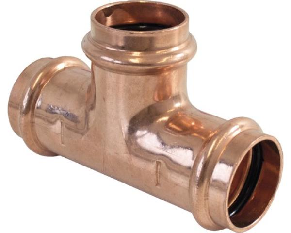 T-Stück Kupfer Viega Profipress 22mm