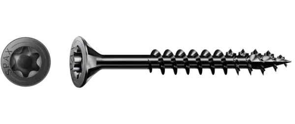 Universalschraube schwarz Teilg BLAX TG T20 5x80 BLAX