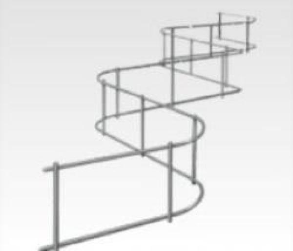 Distanzstreifen Schlange DS 120 (2m)