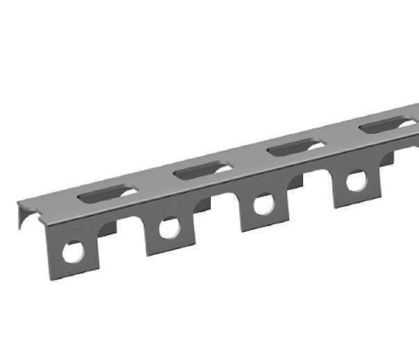 Drunterleiste mit seitlicher Aussparung 30mm (2m)