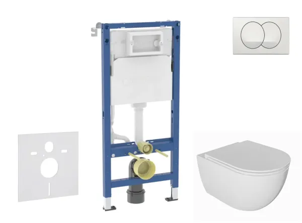 WC Unterputzspülkasten Geberit Duofix Delta Komplettset Sanitino