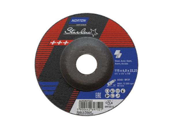 Schleifscheibe Inox Stahl 230x6x22,2 mm